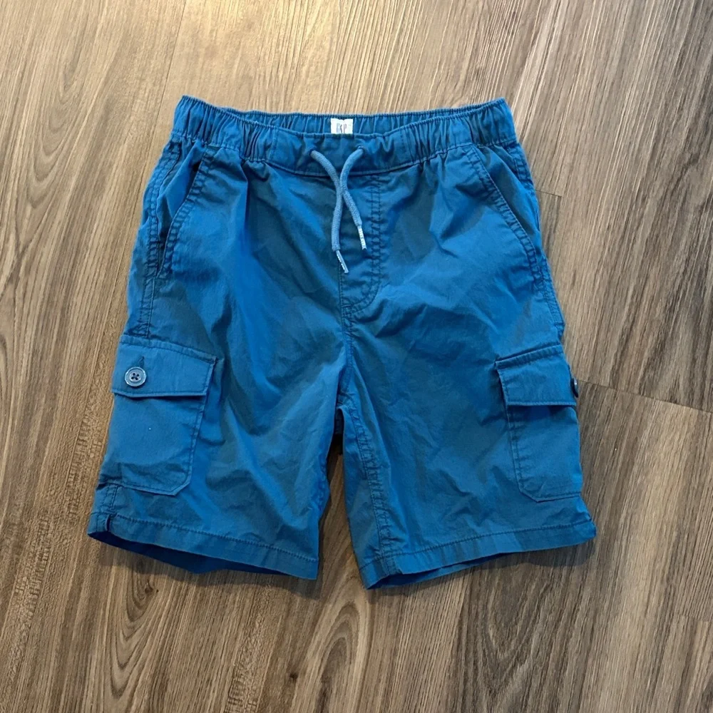 Gap Kids Cargo Drawstring Shorts - Boy Size 8